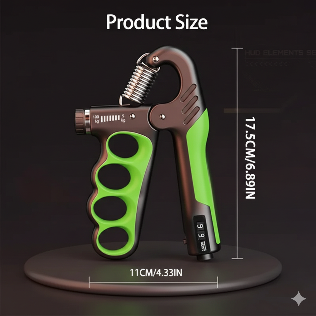 Adjustable Hand Grip Strengthener for Workout Training