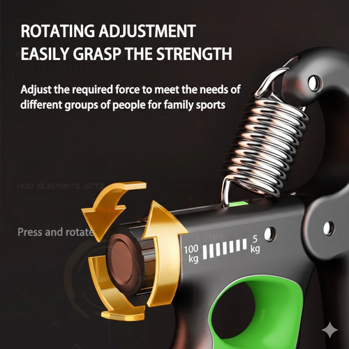 Adjustable Hand Grip Strengthener for Workout Training