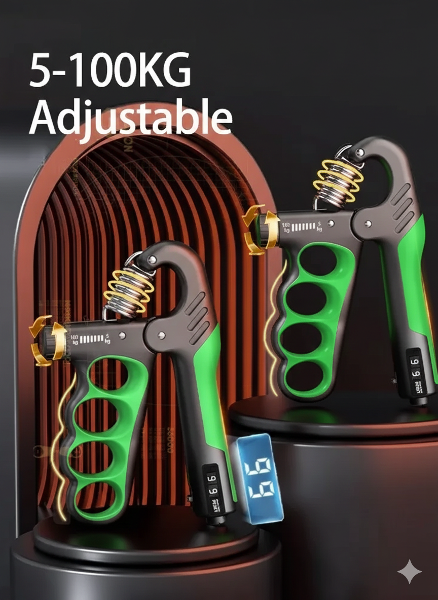 Adjustable Hand Grip Strengthener for Workout Training